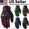 Racing Motorcycle Motorbike Motocross Riding Dirt Bike Full Finger Sports Gloves